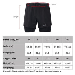 Men's 2-in-1 Running Shorts