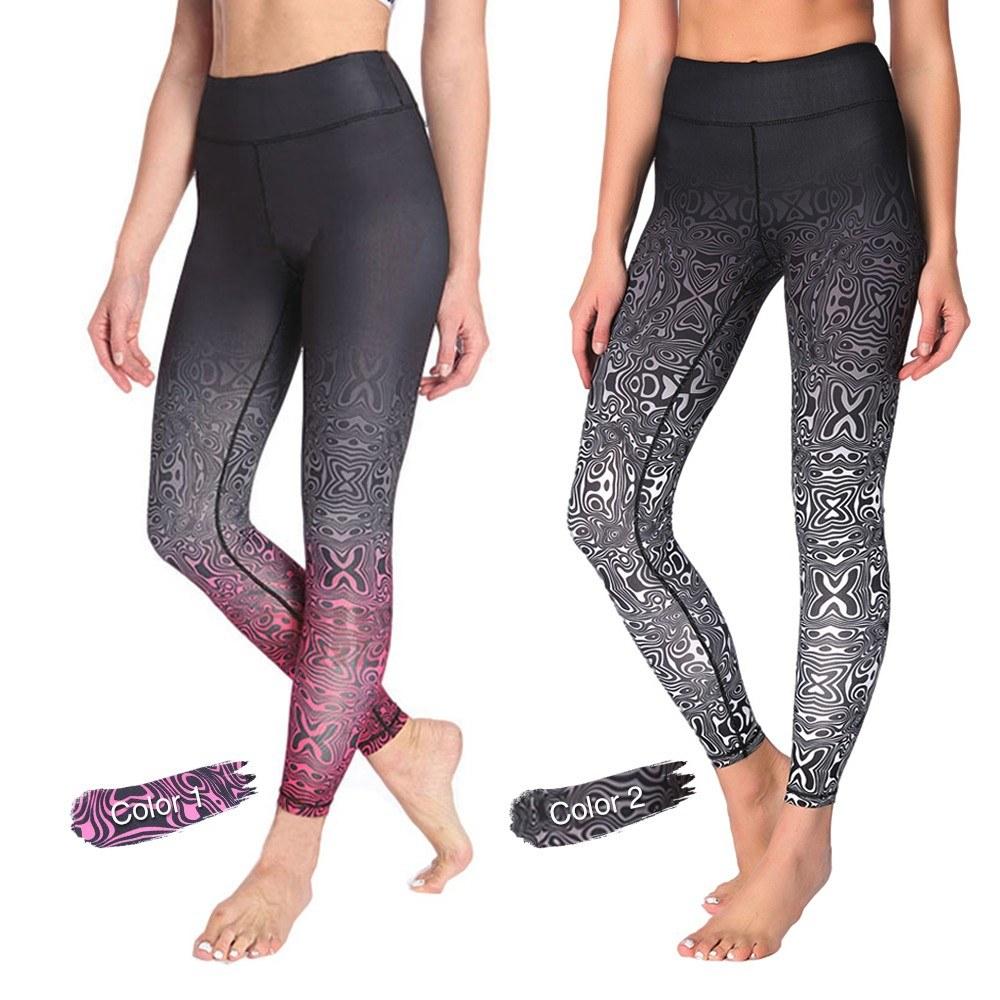 Women's Outdoor Sports Yoga Pants Fitness Workout Running Leggings Tights