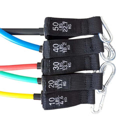 Fitness Puller Set Resistance Belt Kit 11pc