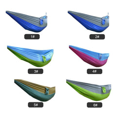 Camping Hammock Hold Up to 660 Lbs Portable Lightweight with 2 Straps Carabiners Carrying Bag