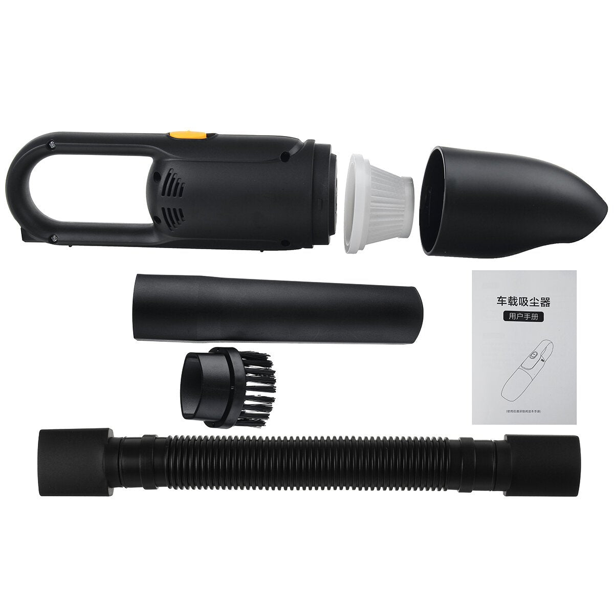 120W Car Vacuum Cleaner Wet Dry Dual-use Vacuum Cleaning Tool