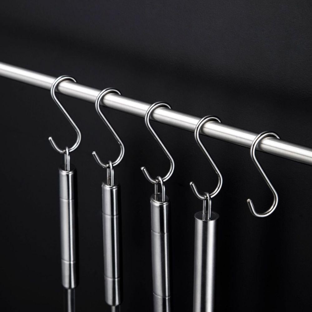 Powerful Silver "S" Shape Type 304 Stainless Steel House Kitchen Hanger Hooks