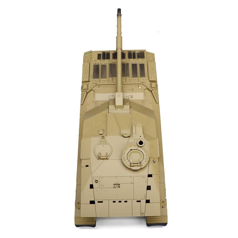 2.4G Smoking British Challenger 2II RC Car Battle Tank Plastic Model Toys 220V