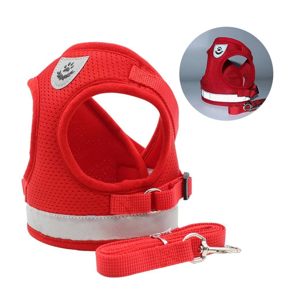 Dog Harness No-Pull Pet Harness Step-in Air Dog Harness, Soft Mesh Reflective