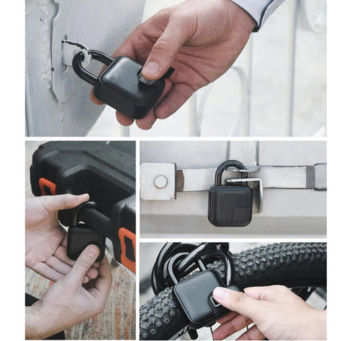 Anti-theft Smart Fingerprint Lock for Door, Motorcycle, Bike, Bicycle
