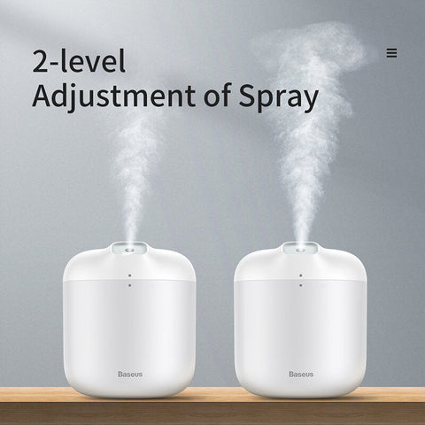 Portable Humidifier Mute Air Purification with LED Lamp Fogger Mist Maker USB Charging for Home BedroomOffice