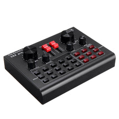 PRO External Audio Mixer USB Interface Sound Card with 15 Modes Multiple Effects