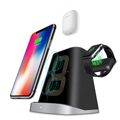 3 in 1 Wireless Charger Combo For Iphone,IWatch,Air pods,Smartphone