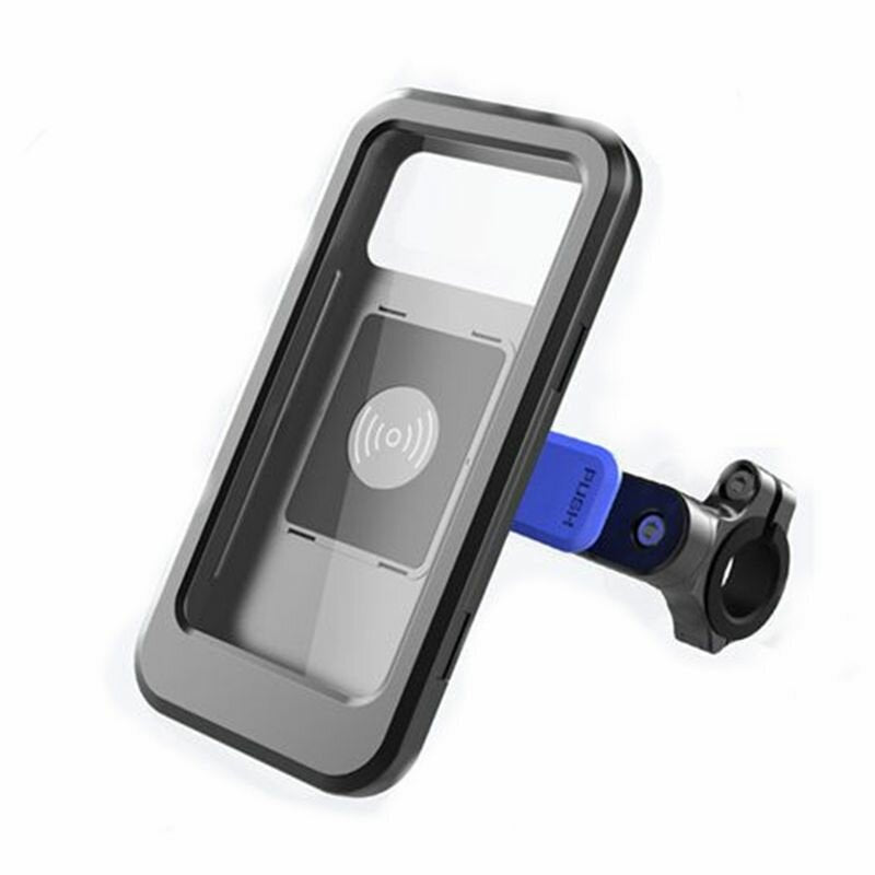 12V 15W Wireless Charger Touch Phone Holder Riding Bracket 6.7inch Box Cycling Navigation For Bicycle Motorcycle