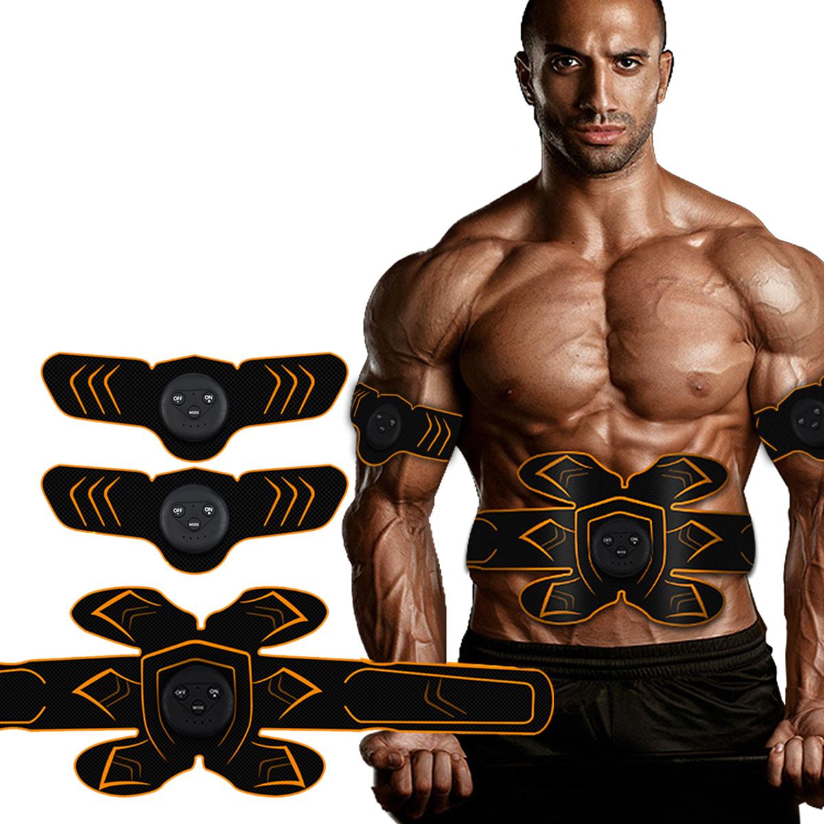 ABS Stimulator EMS USB Rechargeable Muscle Trainer Toner