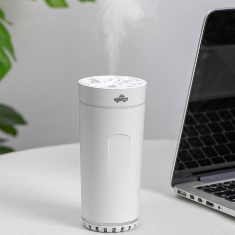 Mini Portable 300ml Air Humidifier Oil Aroma Diffuser Night Light USB Charging Low Noise for Car Home Office