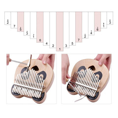 17 Keys Kalimba Portable C Tone Thumb Piano