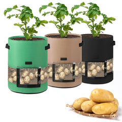 Plant Grow Bags Home Garden Potato Greenhouse Vegetable Growing Moisturizing Jardin Vertical Bag Seedling
