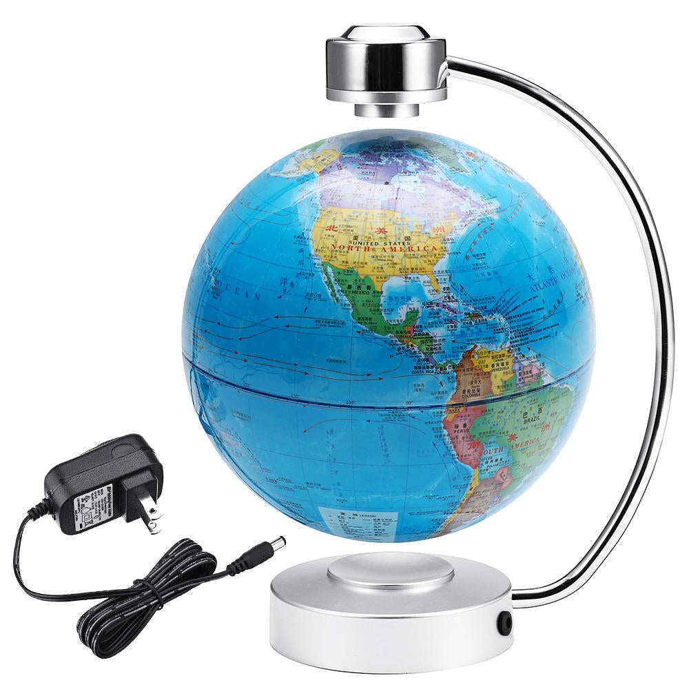 8 Inches Magnetic Levitation Floating Globe Constellation Light Desk Lamp Decor Toy