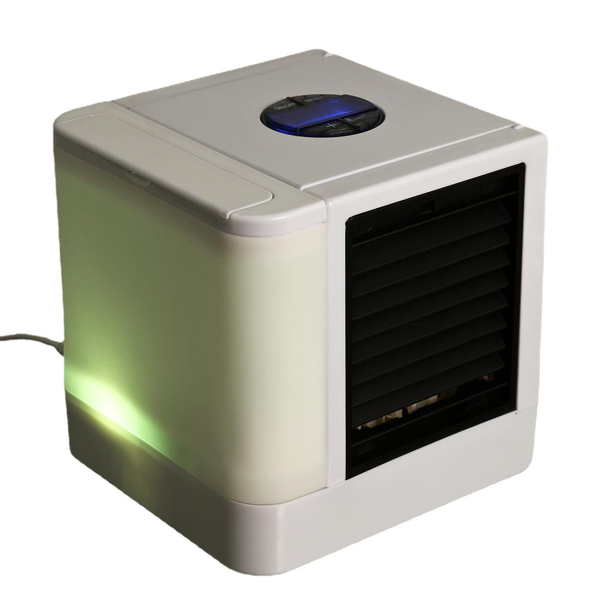 USB Mini Portable Air Conditioner 7 Colors Light Air Cooling Fan Humidifier Purifier
