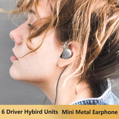Earphones HIFI Earphone 3.5mm Jack Wired Earbuds Sport Headphones