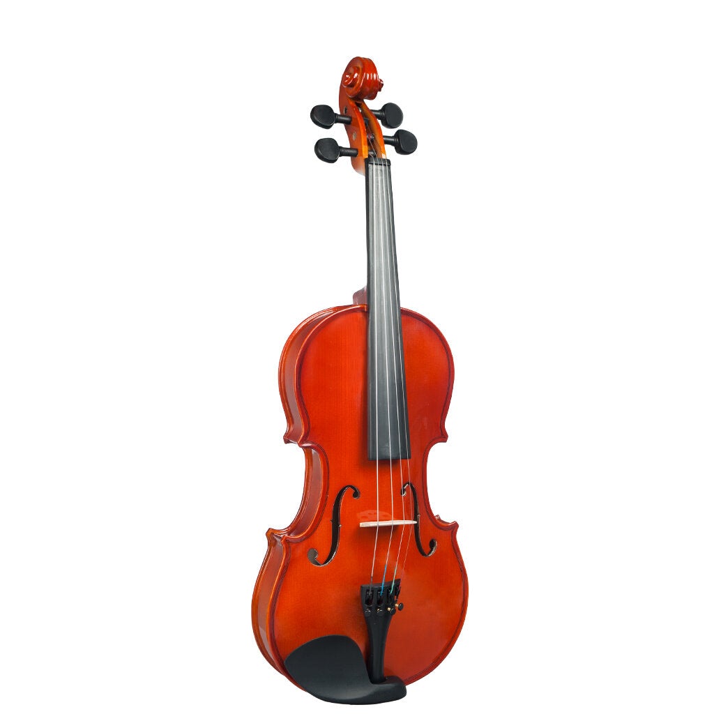 1/4 Violin Matte/Bright Violin Student Violin W/Case+Bow Set For Biginner Violin Learner Natural Color Violin