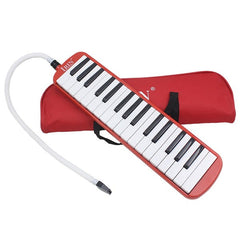 32 Key Melodica Keyboard Mouth Organ with Pag for School Student