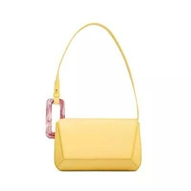 Spring Summer New Fashion Long Panelled Flap Luxury Acrylic Shoulder Messenger Bag Clutch Party Female Handbags