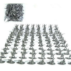 Miniature Accessories 100pcs Toy Army Set-Piece Simulated Military Parade Scene of War Toys For Boy
