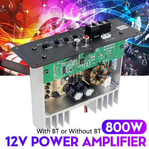 Full Tone Pure Bass Car Subwoofer Core Car Amplifier Board 12V/80W High Power Subwoofer Amplifier