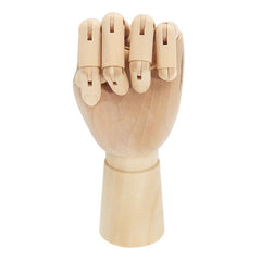 Wooden Artist Articulated Left Hand Art Model SKETCH Flexible Decoration