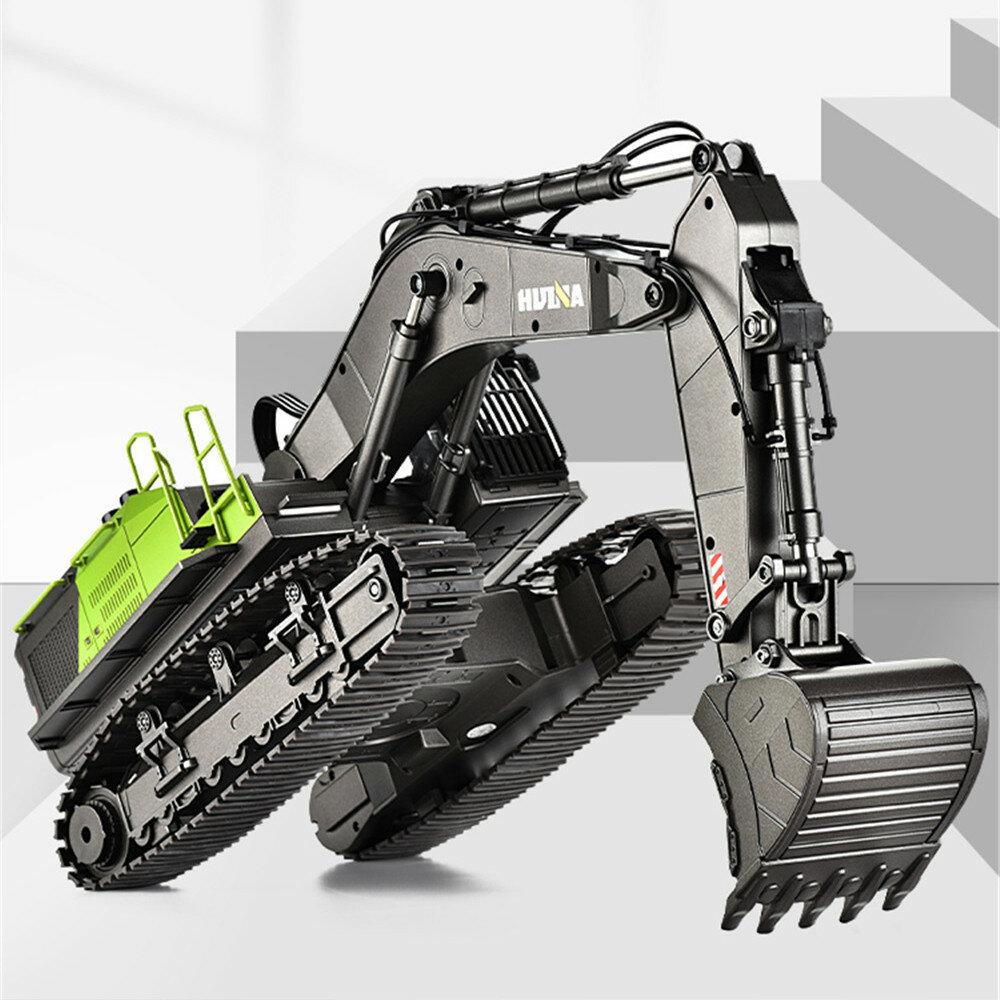 RTR 1/14 22CH RC Excavator Alloy Bucket Vehicles Models