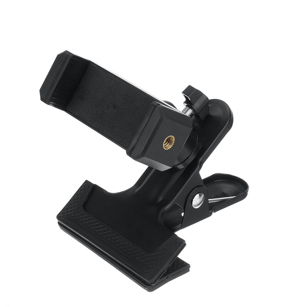 Guitar Head Clip Mobile Phone Holder Live Broadcast Bracket Stand Tripod Clip Head For iPhone Support Desktop Music Holder