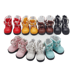 Multi-color 6 Points Bjd Cotton Doll Leather Casual Sports Shoes Doll Toy for 15CM Baby Doll