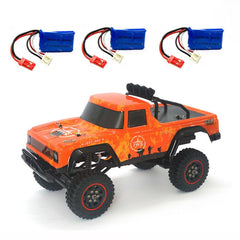 Several Battery RTR 1/18 2.4G 4WD RC Car Vehicles Model Truck Off-Road Climbing Children Toys