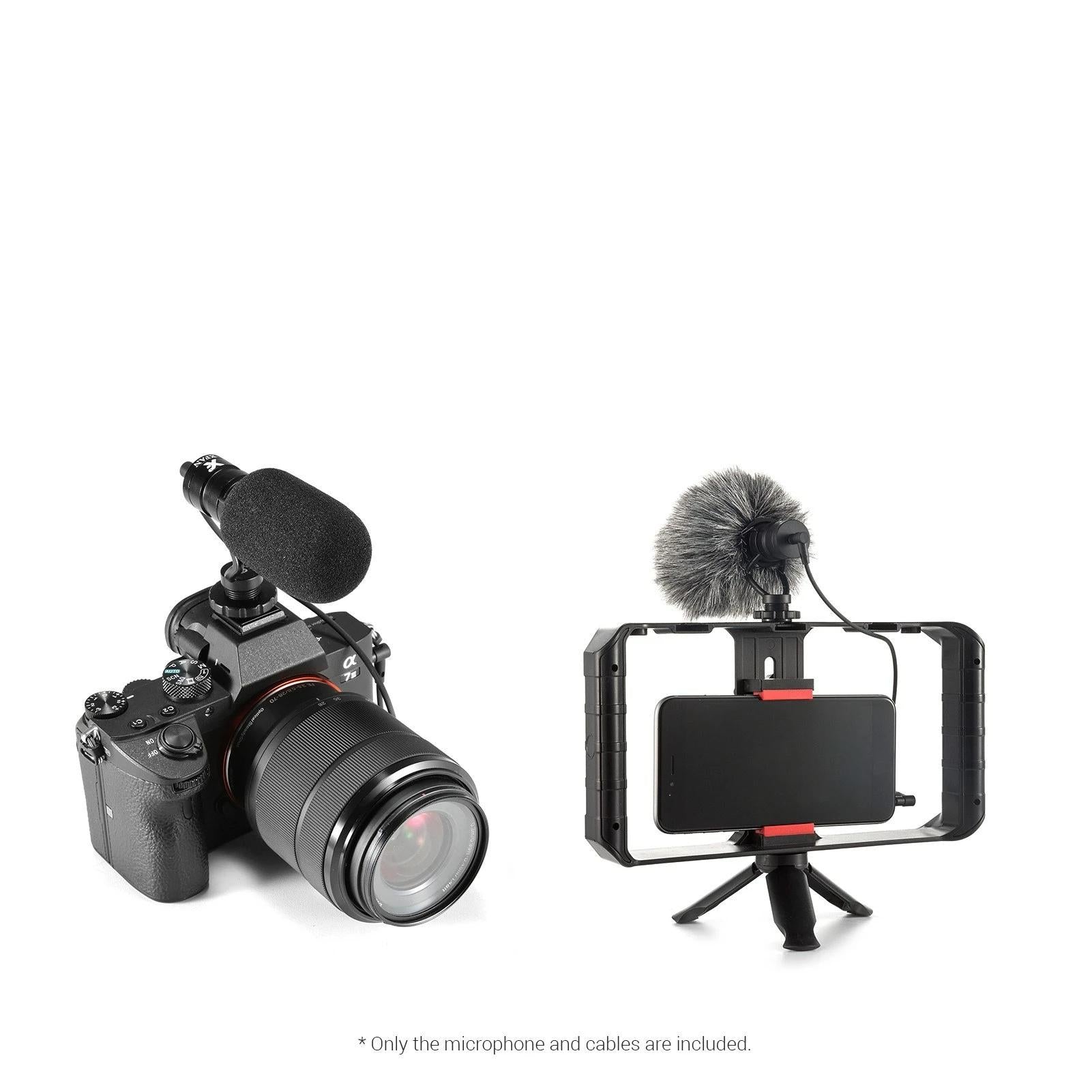 On-camera Microphone Universal Cardioid-directional Condenser Interview Vlogging