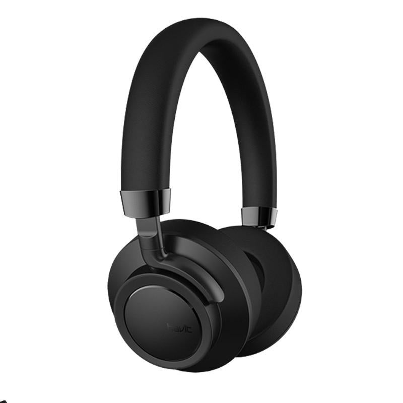 Wireless bluetooth Headphone Heavy Bass Noise Cancelling Stereo Soft Headset with Mic