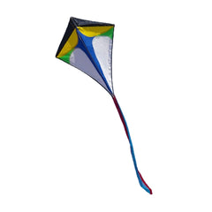 2630 Diamond Delta Kite Outdoor Sports Toys For Kids Single Line Blue Toys