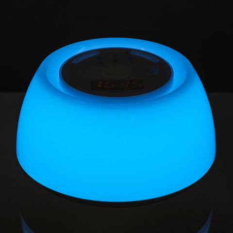 USB 7Colors Wake Up Light Sleeping Aid Night Lamp 4 Sleep Therapy Sounds Machine