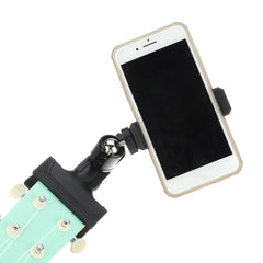 Guitar Head Clip Mobile Phone Holder Live Broadcast Bracket Stand Tripod Clip Head For iPhone Support Desktop Music Holder