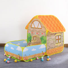 Portable Kids Children Play Tent House Up Tents Beach Pool Tent for Courtyard Garden Playing Crawling Folding Tent Toy