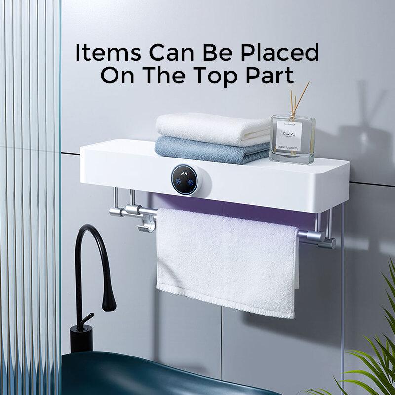 Towel Warmers Multifunctional Dryer 99.9% Ultraviolet Sterilization 55 Constant Drying Intelligent Induction 220V