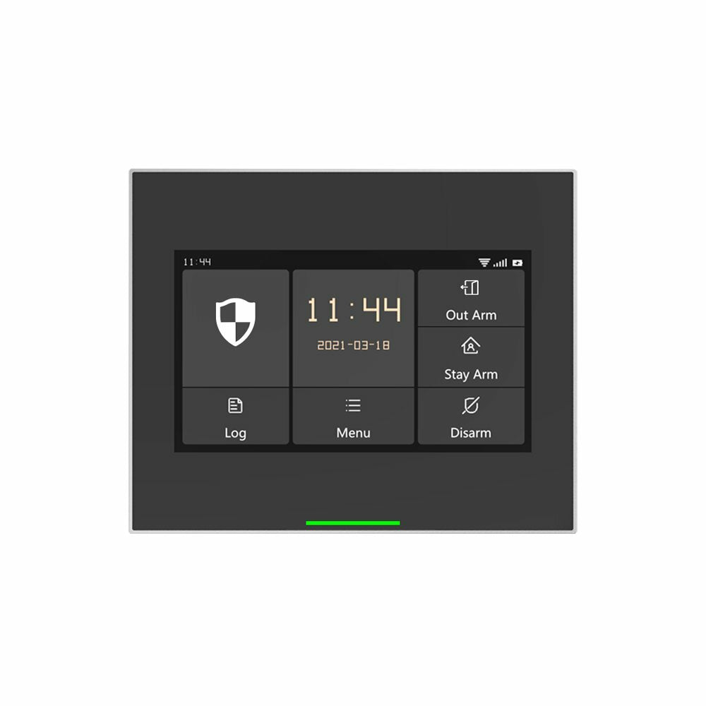 Staniot Wireless Wifi Smart Home Security Burglar Alarm System Kits Compatible with Alexa Support IOS & Android APP