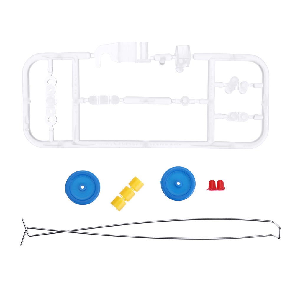 Rubber Powered Parasol Glider Aircraft Plane Assembly Model