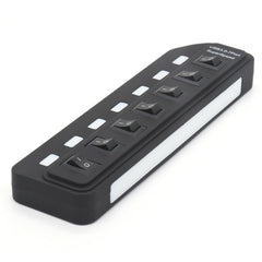 7 Port USB 3.0 Hub 5Gbps Data Transmission 2.4A Current Output Docking Station