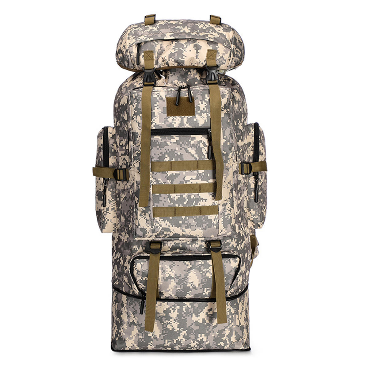 100L Large Capacity Military Tactical Backpack Outdoor Hiking Climbing Camping Bag Travel Rucksack