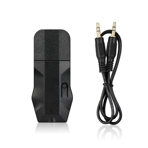 USB 2 IN 1 bluetooth 5.0 Wireless 3.5mm Audio Jack Music Receiver Handsfree Adapter For PC TV Car Charger Speaker