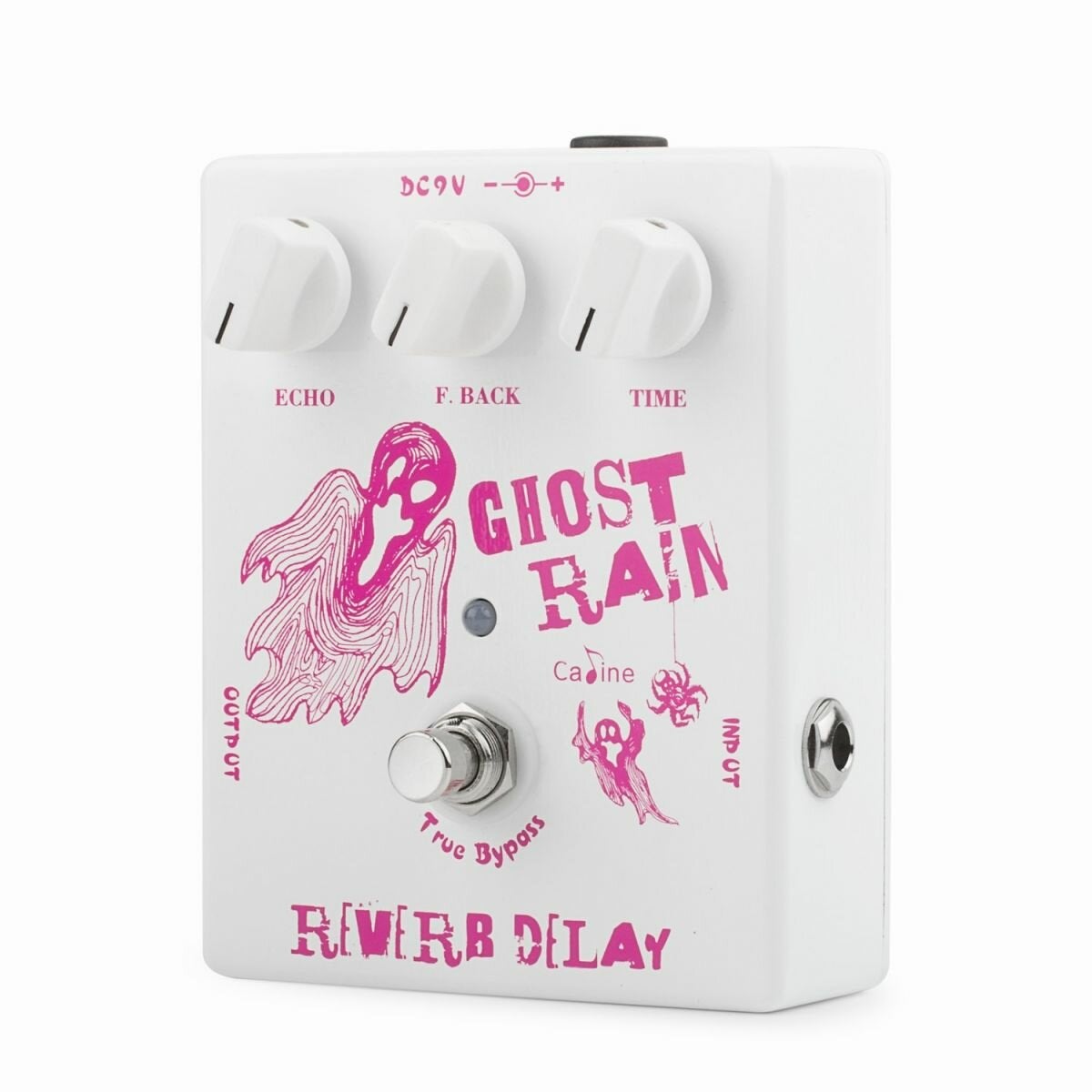 Ghost Rain Reverb Delay Guitar Pedal Guitar Effect Pedal With Aluminum Alloy Housing Guitar Accessories Parts