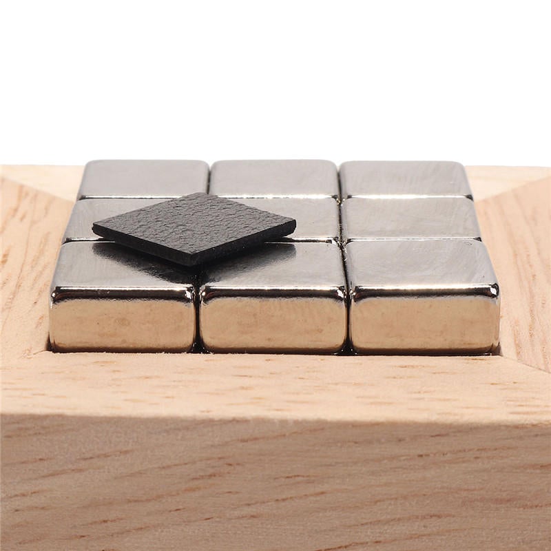 1pc 10*10*1mm Pyrolytic Graphite For Magnetic Levitation Experiment With Case Toys For Kids Gift
