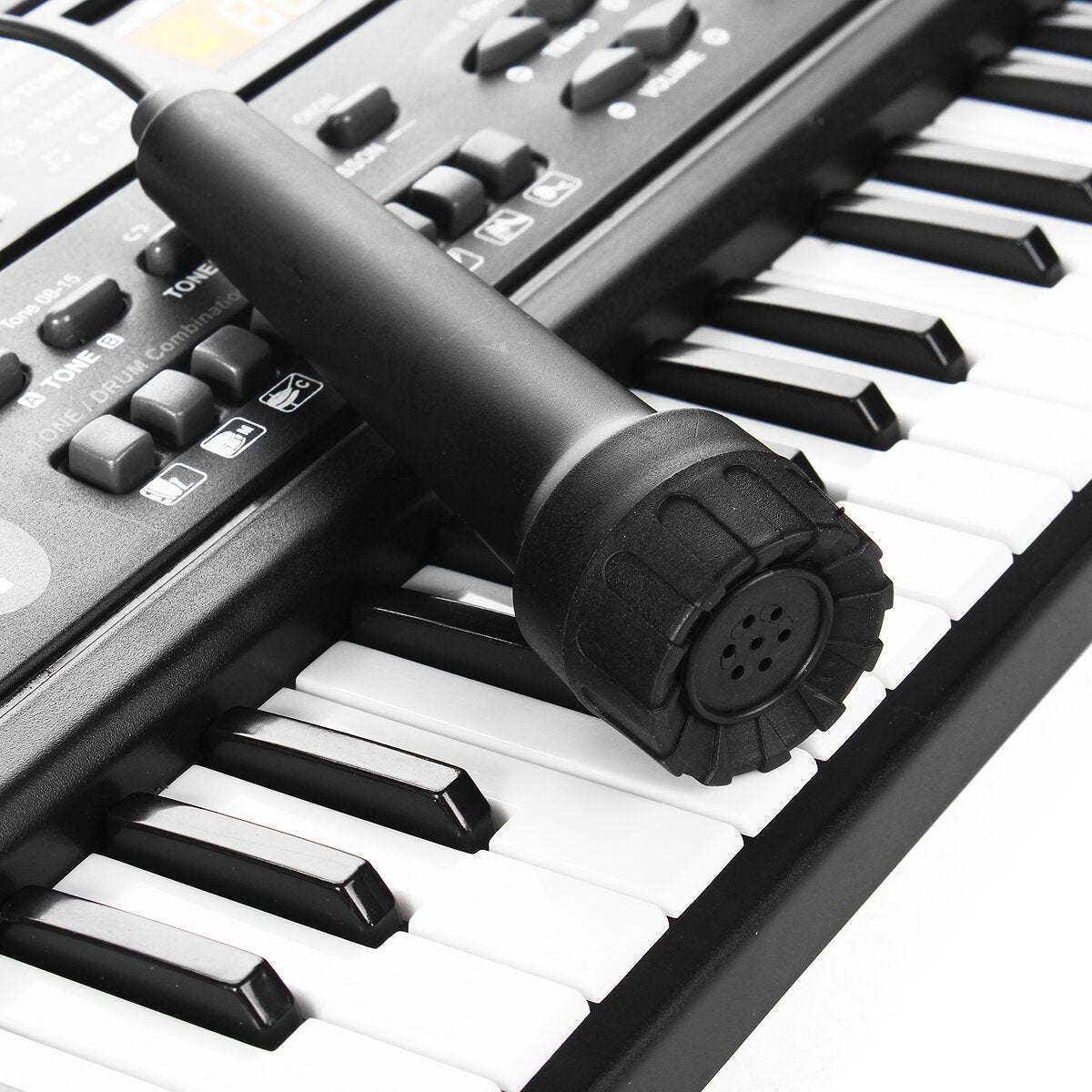 Children Kids Electronic Keyboard Electric Piano 61 Keys Musical Instruments with USB + Microphone