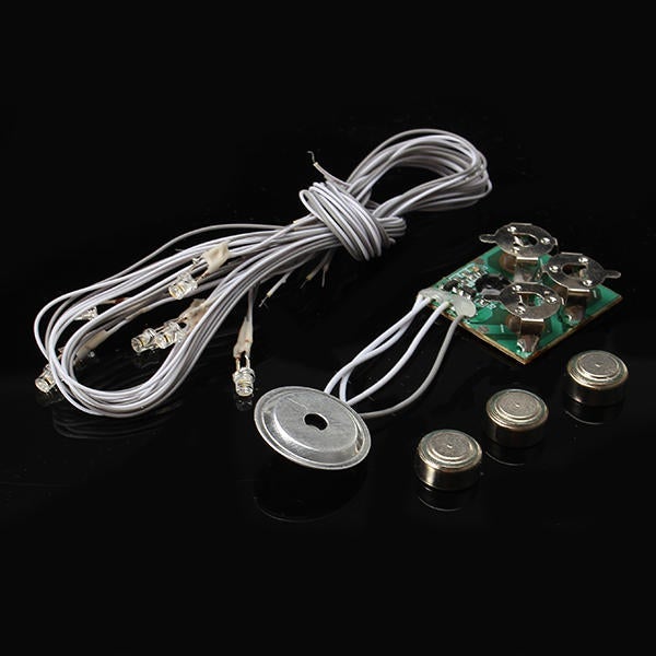 Voice Activated Light Part Button Cell Battery Light With Wires