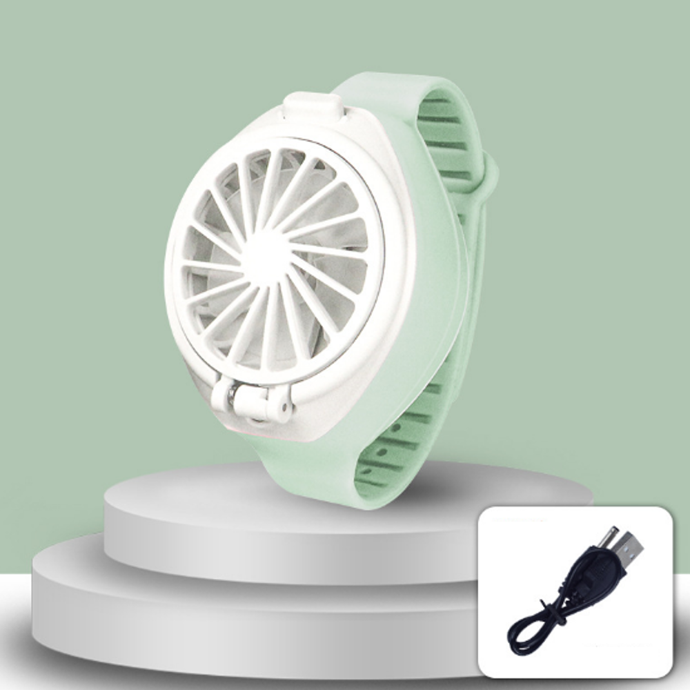 USB Charging Version Mini Watch Fan Lazy Fan Artifact Toys