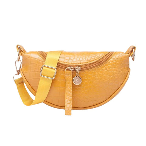 Women Adjustable Belt Waist Packs Chest Bag Zipper Waterproof PU Leather Bum Bags Travel Sprots Purse Phone Pouch Fanny Pack