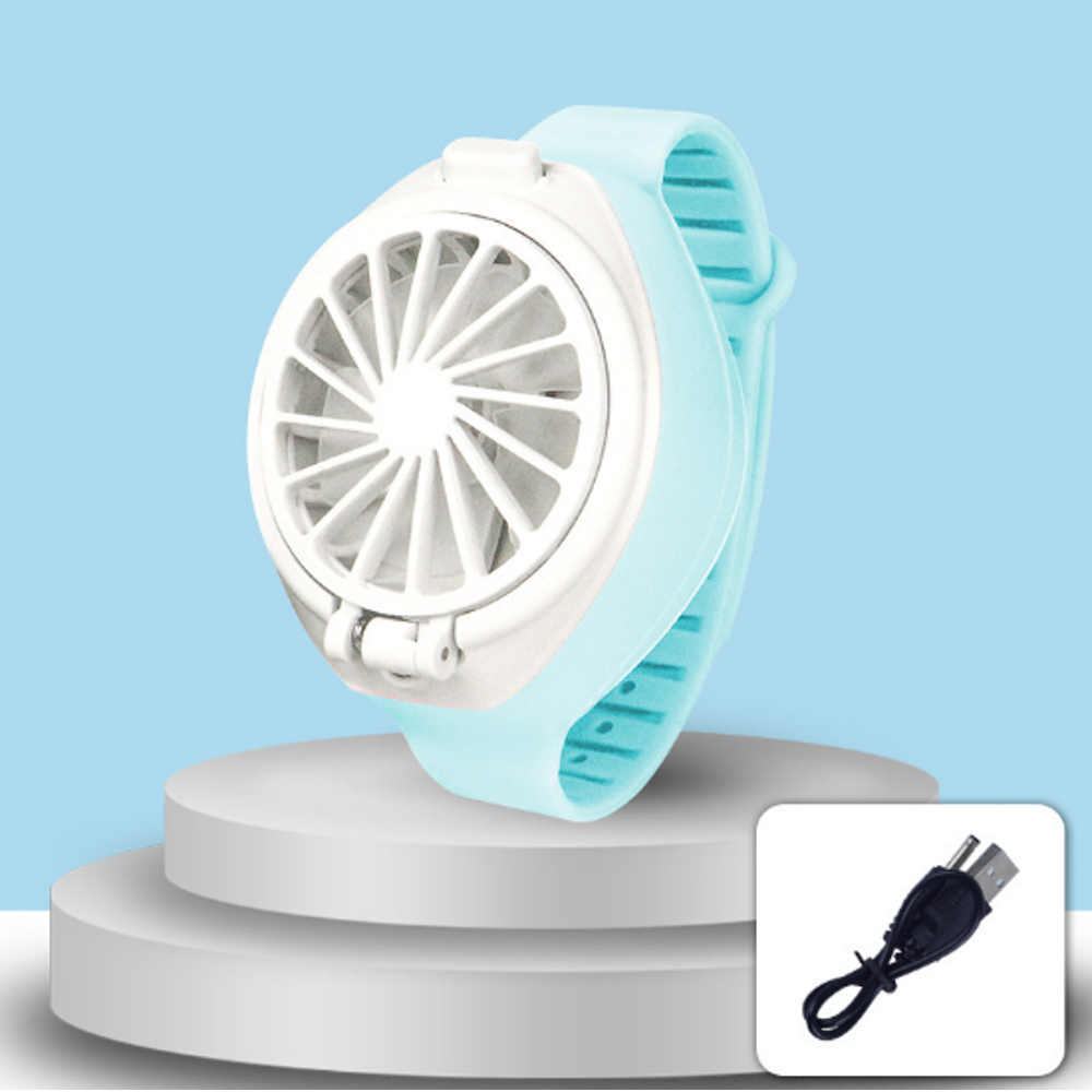 USB Charging Version Mini Watch Fan Lazy Fan Artifact Toys