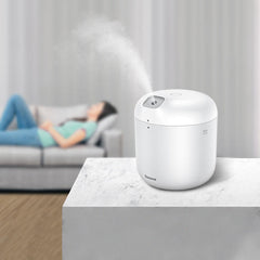 Portable Humidifier Mute Air Purification with LED Lamp Fogger Mist Maker USB Charging for Home BedroomOffice